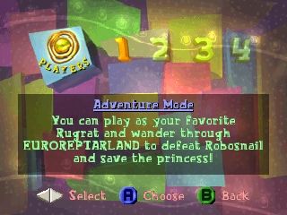 Rugrats in Paris screenshot 4 for Nintendo 64